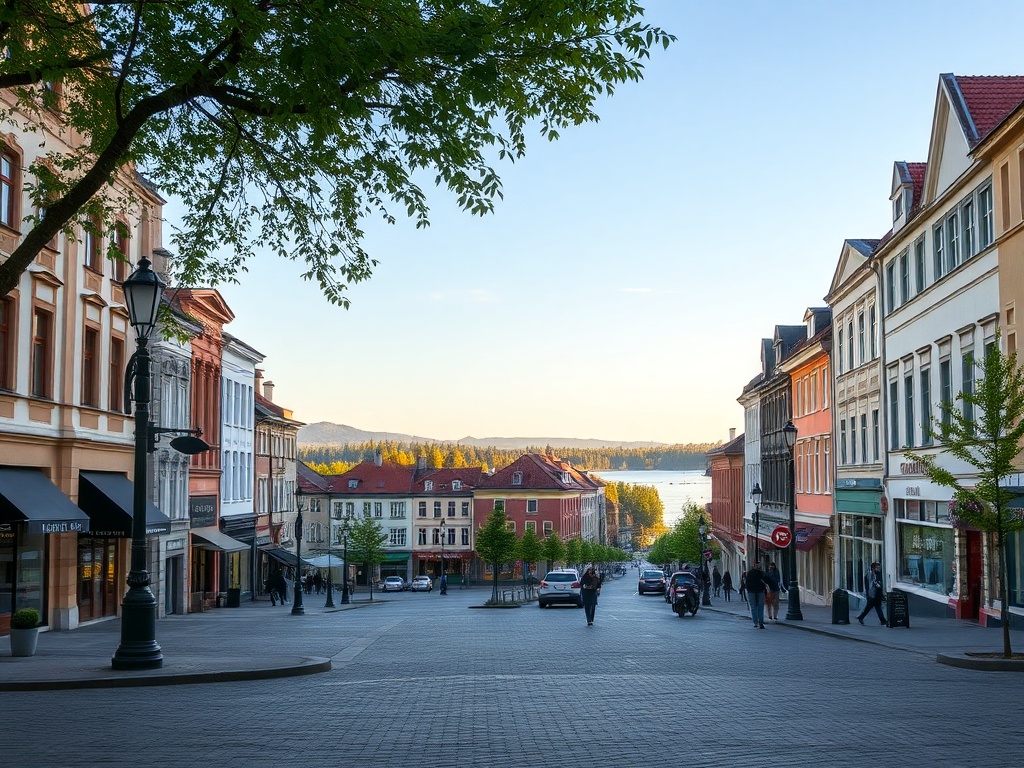 Mapa przedstawiająca infrastrukturę i usługi w Iławie, z zaznaczonymi sklepami, placówkami medycznymi i edukacyjnymi.